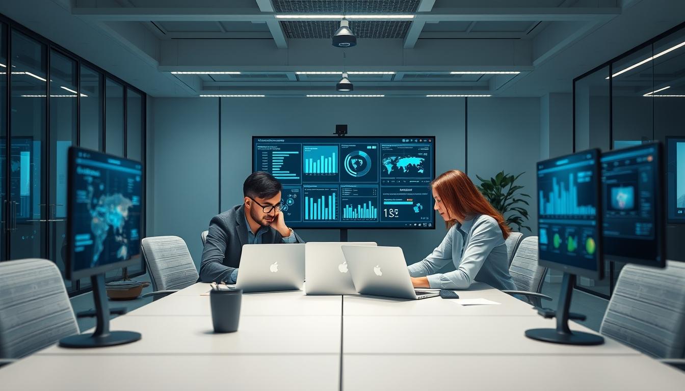 Enterprise software dashboards and business process automation